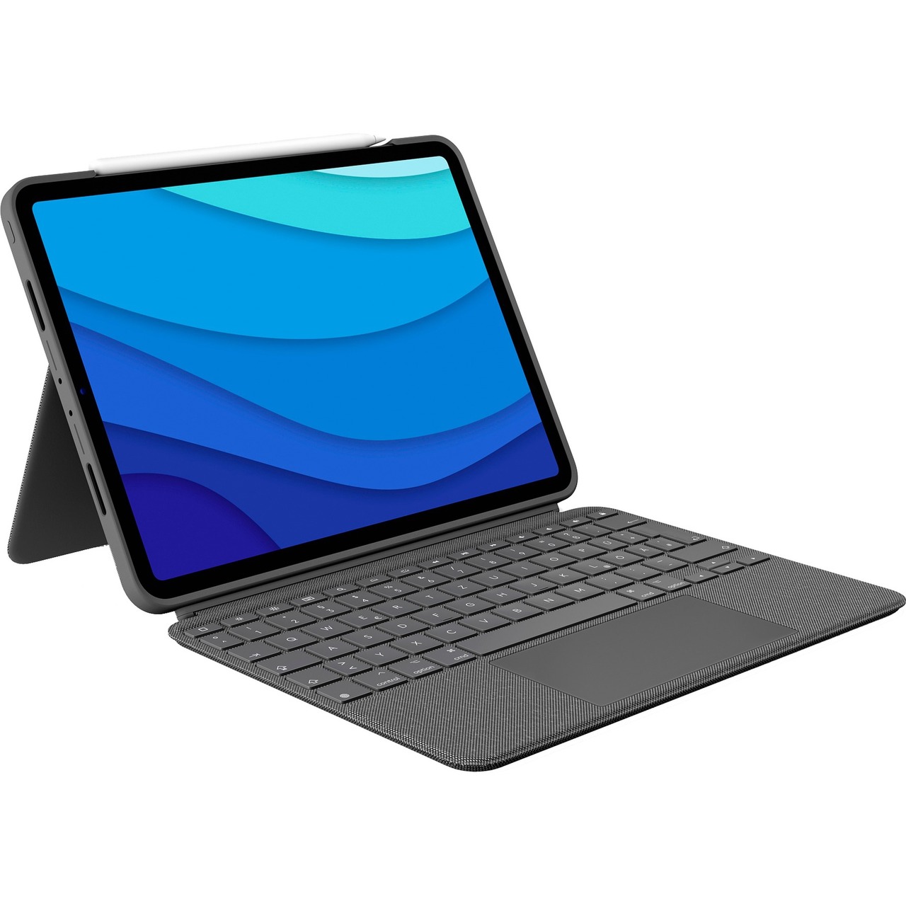 Logitech Combo Touch für iPad Pro 11 Zoll (1./2./3./4. Gen.) | Oxford Gray