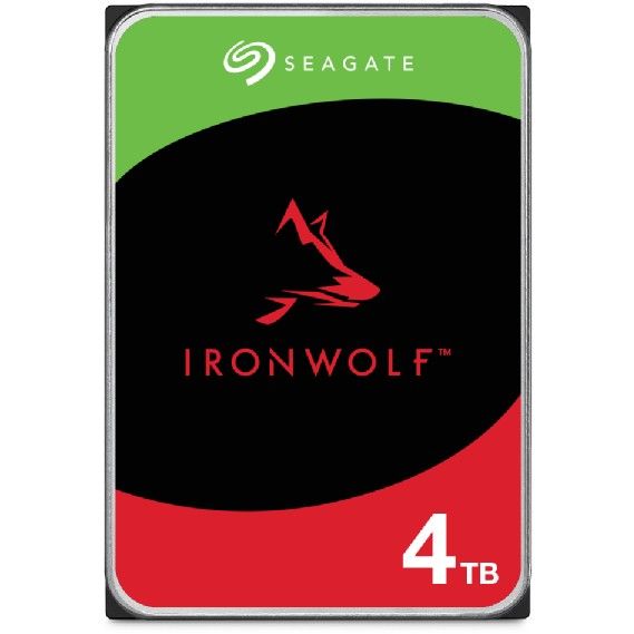 4TB Seagate IronWolf ST4000VN006 | SATA 6 Gb/s, 3,5"