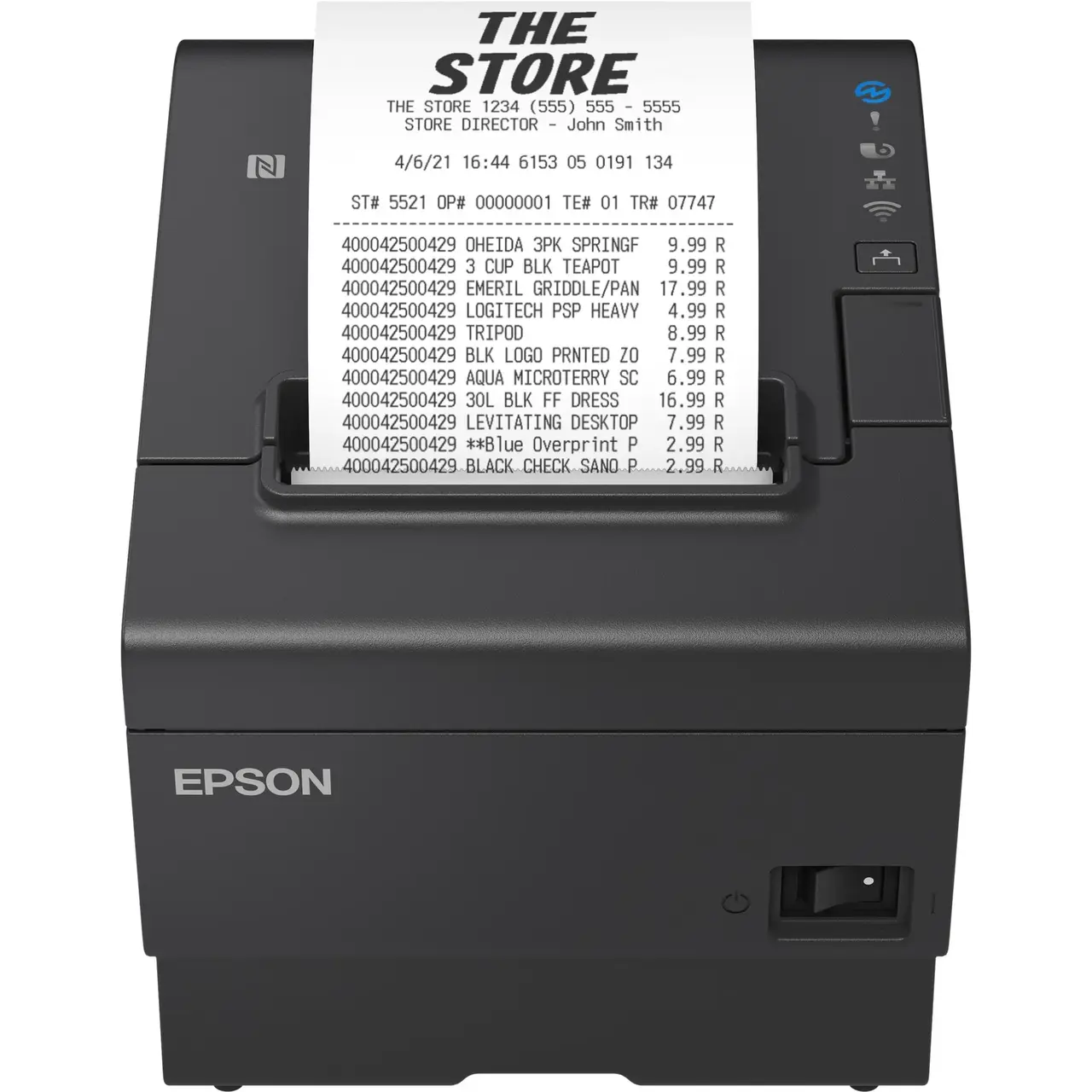 Epson TM-T88VII - USB, LAN | schwarz