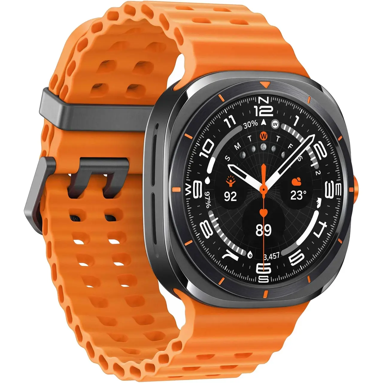 SAMSUNG Galaxy Watch Ultra - 47 mm | titanium gray, Marine Band orange