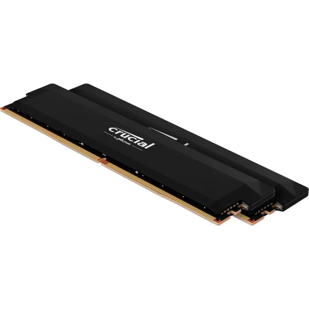   32 GB Crucial DIMM DDR5-6000 Dual-Kit - Pro Overclocking, INTEL XMP, AMD EXPO | schwarz