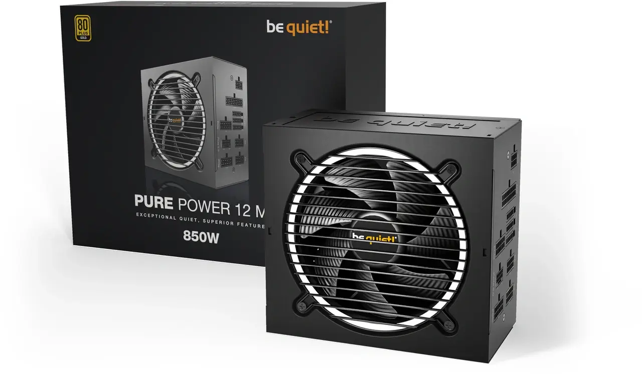 be quiet! Pure Power 12M 850W, PC-Netzteil