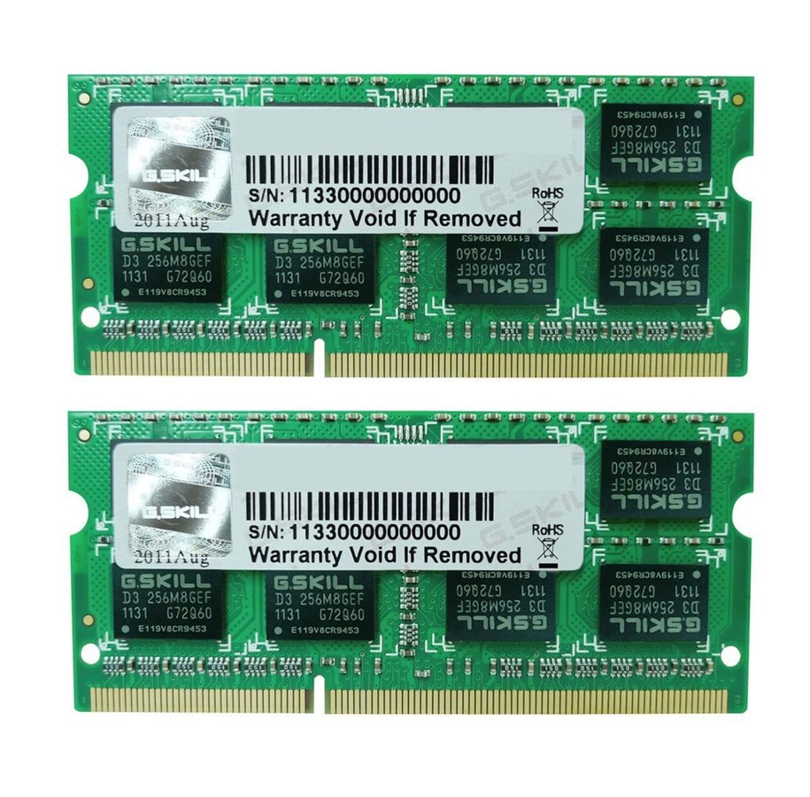 16 GB G.Skill SO-DIMM DDR3-1600 Dual-Kit