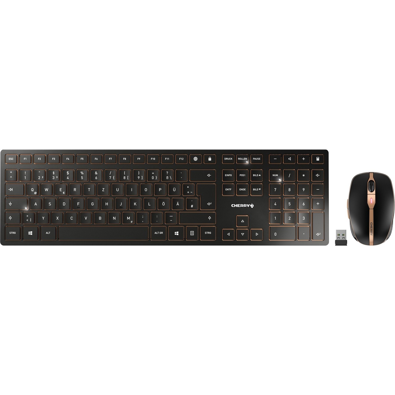 CHERRY DW 9100 SLIM, Desktop-Set