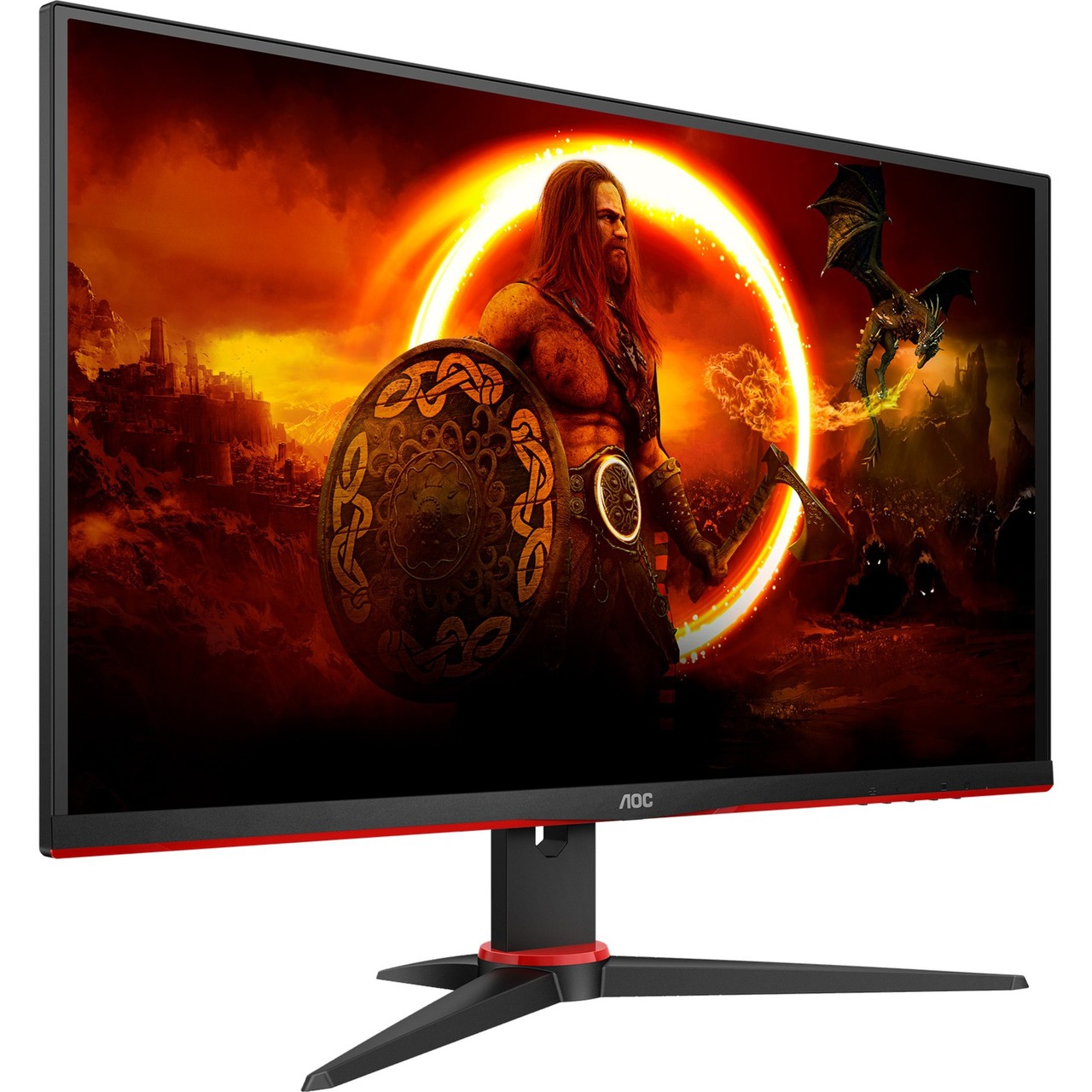 AOC 27G2SPAE - FullHD, IPS, Adaptive-Sync, 165Hz Panel | schwarz/rot