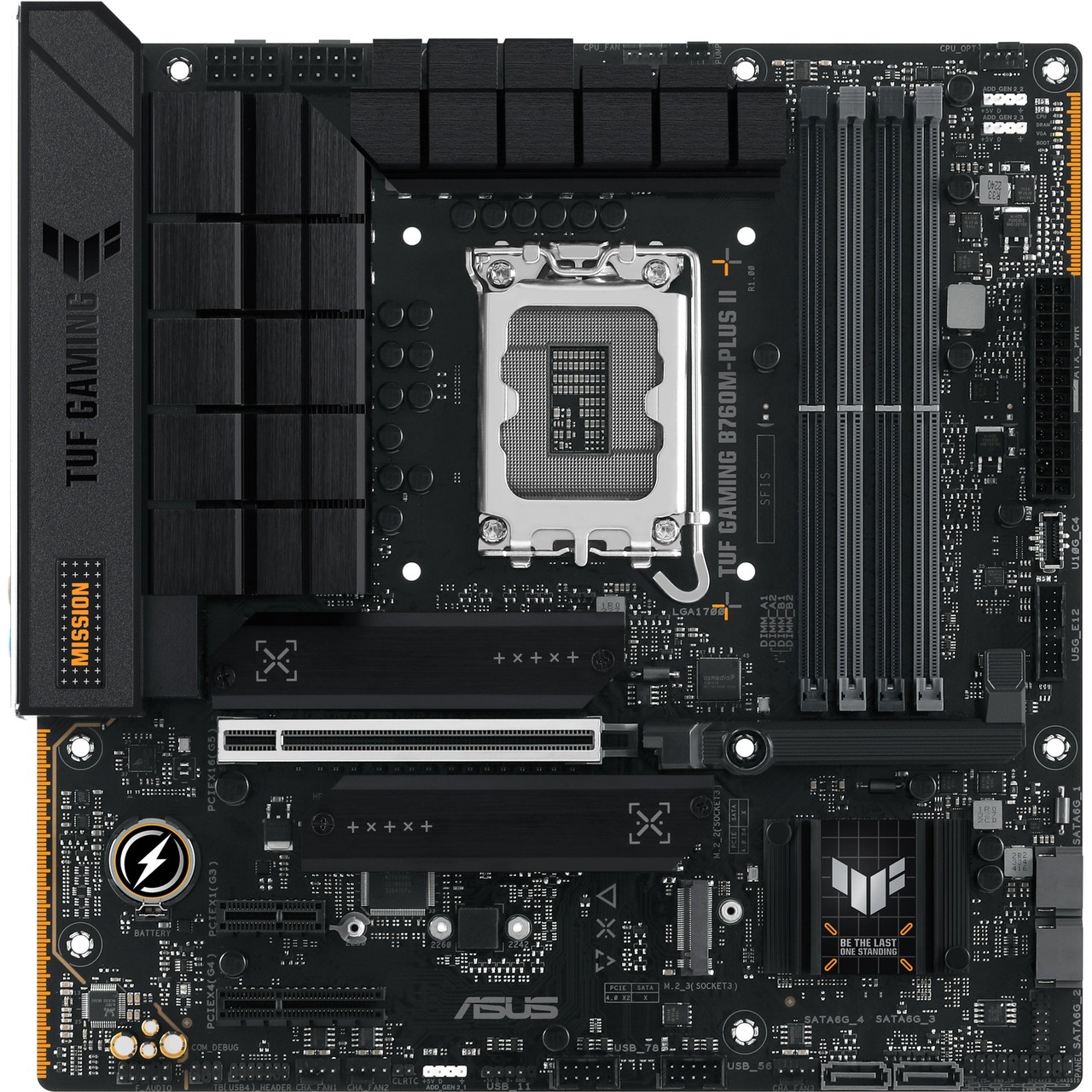 ASUS TUF GAMING B760M-PLUS II | Sockel 1700 Mainboard