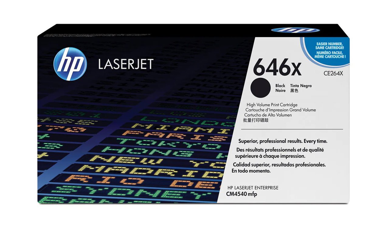 HP Toner schwarz 646X (CE264X)