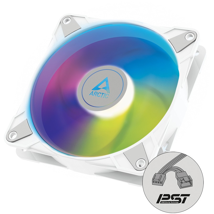 Arctic P14 PWM PST A-RGB White | 140 mm