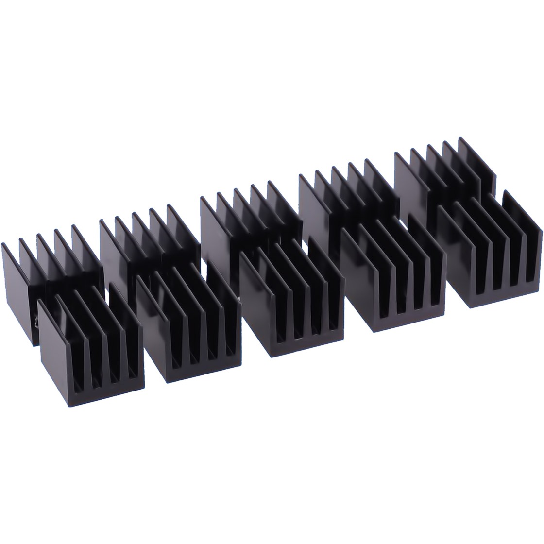 Alphacool GPU RAM Aluminium Heatsinks 15x15mm, Chipsatzkühler